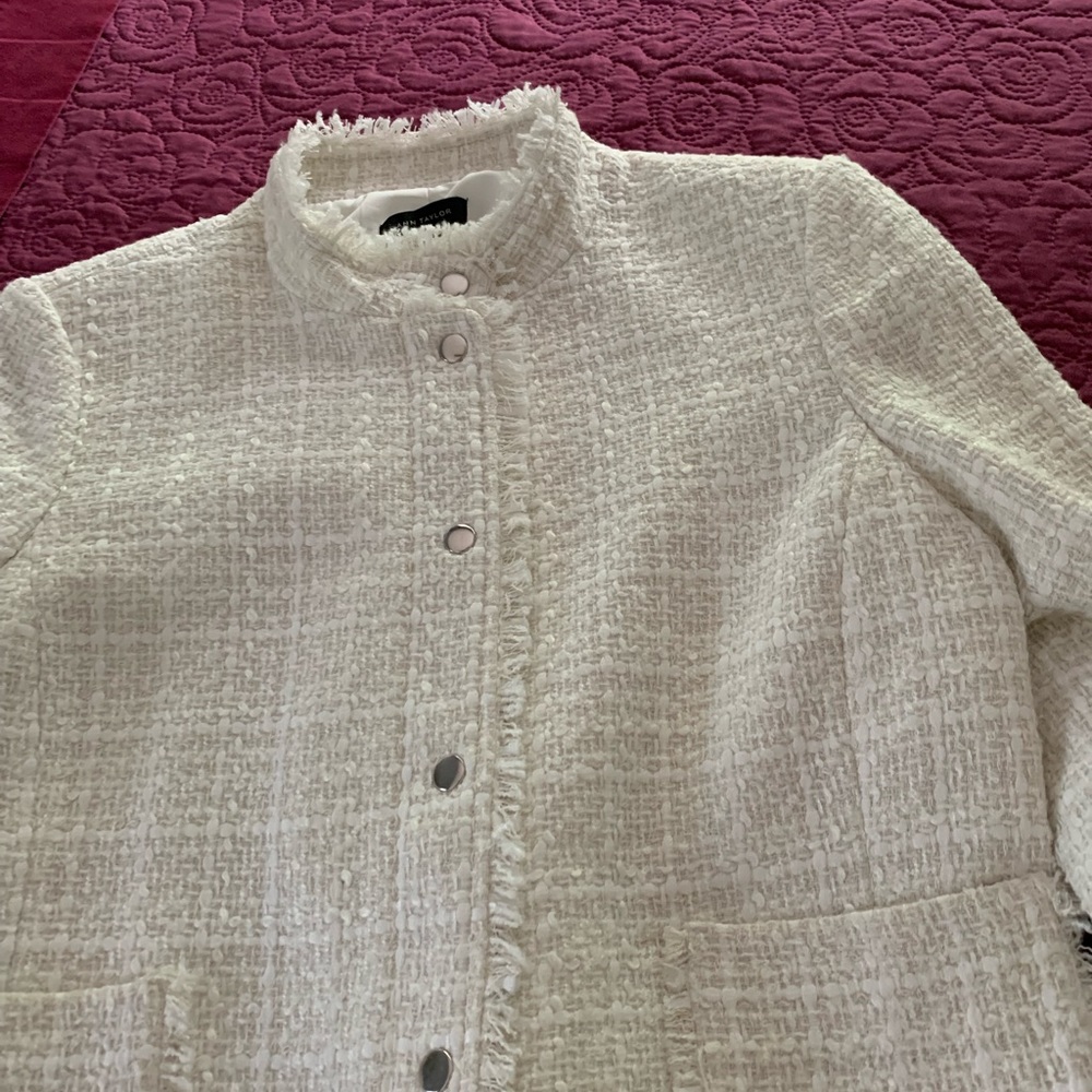 Ann Taylor tweed jacket